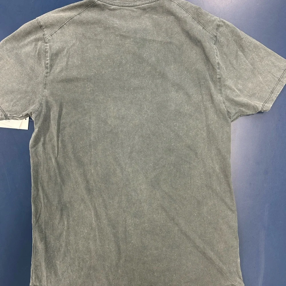 Burn Boot Camp Vintage Wash Gray Oversized Unisex Large T-Shirt - Picture 2 of 2
